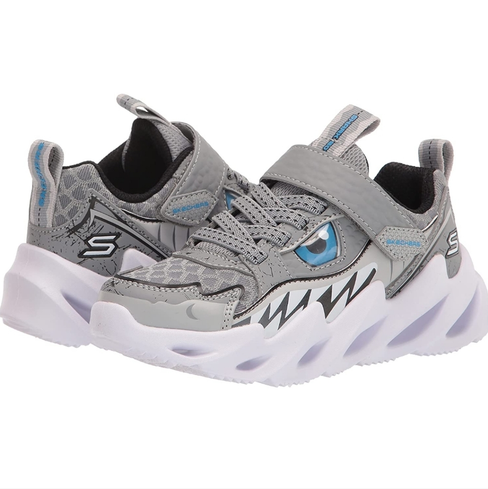 Skechers unisex kids Shark Bots Surf Patrol sneaker